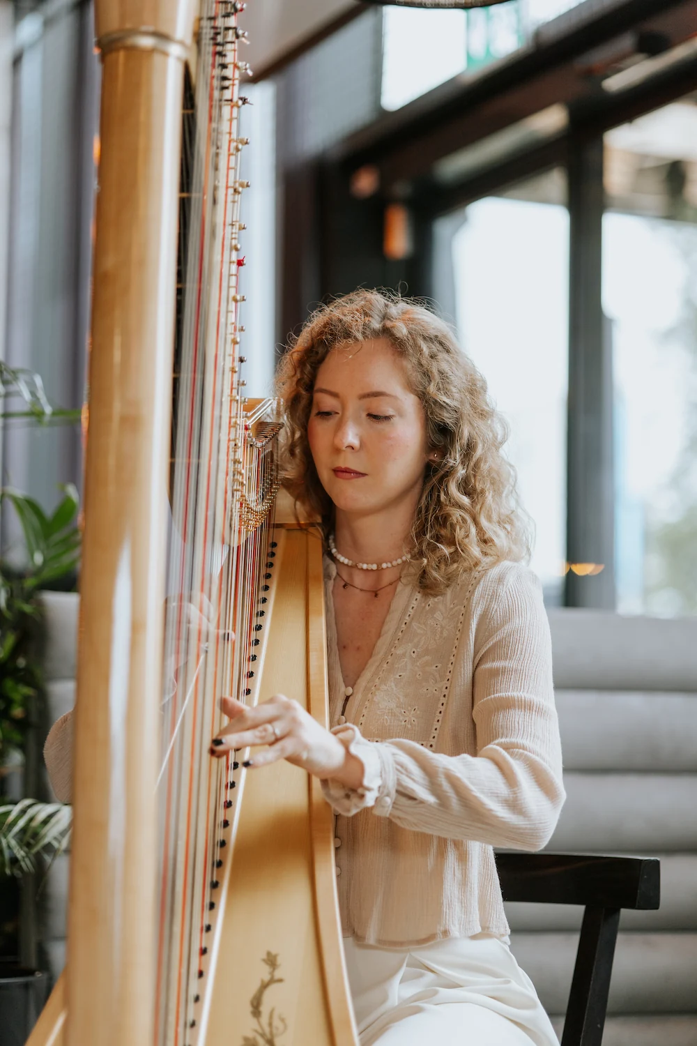 Harfa na uroczystości